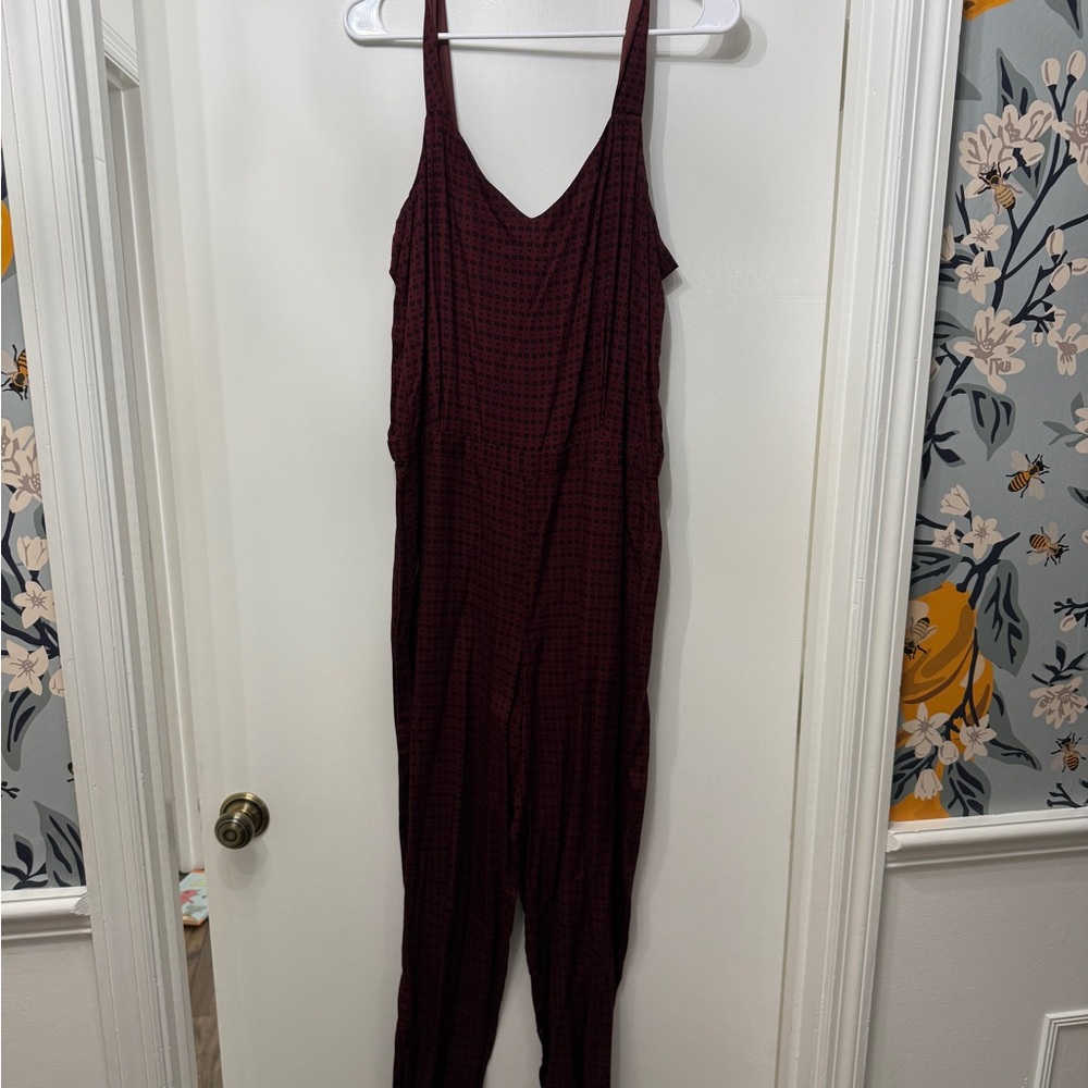 Madewell Tompkins Tank Jumpsuit in Hashtag Stripe Size Large - Picture 4 of 7
